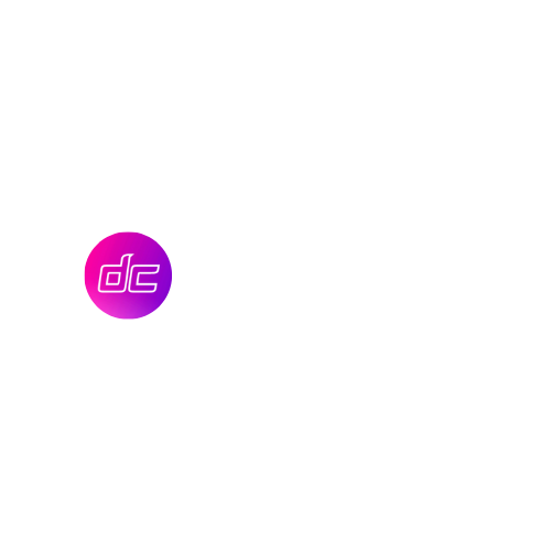 Dance Club Regular Logo Type (white) - Dominique and Company Dance